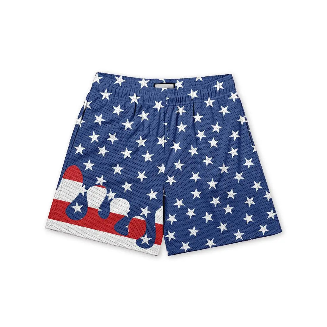 Baller Lifestyle | Stars and Stripes Baseball Mesh Shorts– 5" Premium Athletic Shorts for Youth & Adults | Lightweight Breathable Summer Sports Shorts | Baseball Training, Gym & Everyday Activewear
