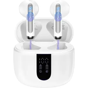 for Pixel Buds  Earbuds  Headphones for  Pixel 10/10 Pro/10 Pro XL/Fold/9a/9/8/7,5.3 Ear Buds with Noise Cancelling Mic IP7 60H LED Display for  17, S25 FE,Android