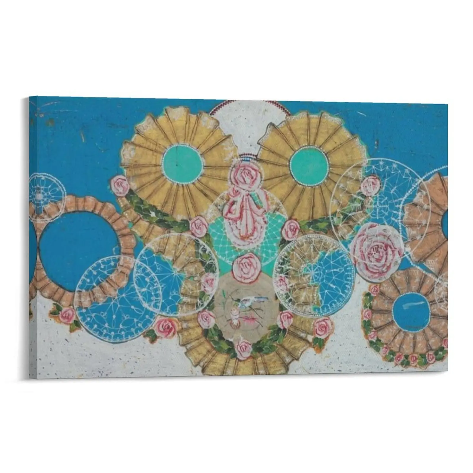 Beatriz Milhazes Machina Art Poster Poster Canvas Wall Art For Bedroom Decor Bar Office Room Decor Gift