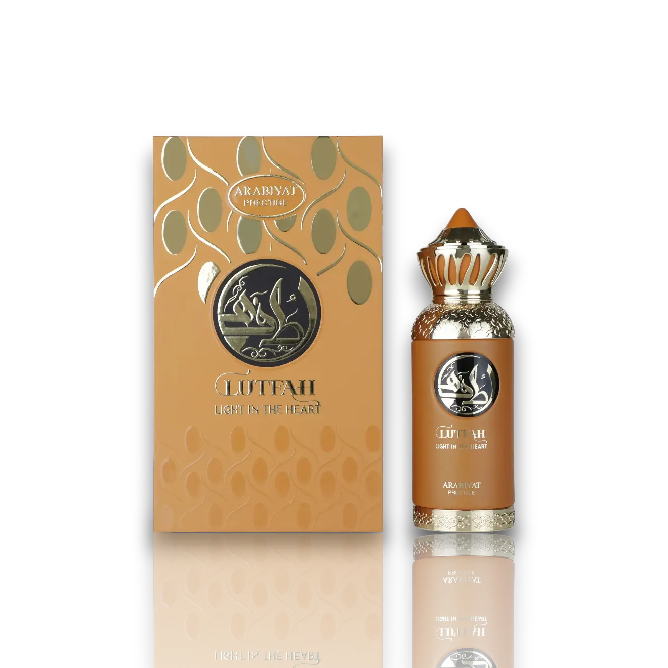 Arabiyat Prestige | Lutfah | Light In The Heart | Men's Fragrance | 80 ML 2.7 OZ | Eau De Parfum | Cinnamon - Bergamot & Vanilla