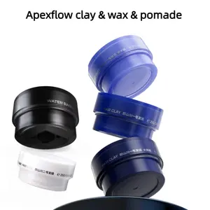 ApexFlow Travel Size Hair Clay, Wax & Pomade – Matte Styling Set for Thick & Medium Hair, Lightweight Anti-Flat Formula for Business Trips, All-Day Hold