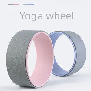 Yoga wheel open back training beginner equipment massage thin legs back bend artifact roller yoga circle