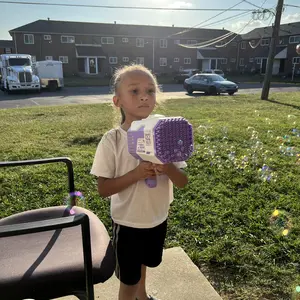 Bubble Machine, 2 Pack Bubble Gun Toy, Summer Kid Toy for Boys Girls, Bubble Blaster for Birthday, Wedding, Outdoor