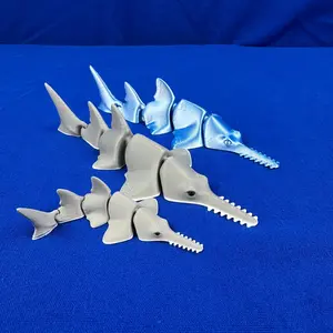 Sawfish – Articulated 3D Printed Display Creature