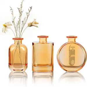 MuuhhaMedes Reed Diffuser Set Home Fragrance, Lemon Verbena/Mango Passion Fruit/Clean Linen Oil Diffuser Reed Diffusers for for Home, Bathroom, Office Decor