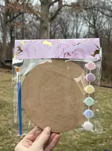 Custom Name Easter Egg Craft (Large)