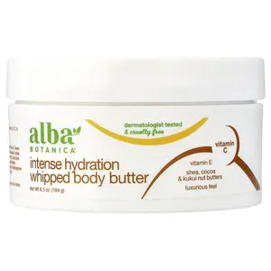 Alba Botanica Intense Hydration Whipped Body Butter, 6.5 oz (184 g)