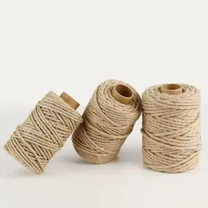 Natural Jute Rope 1-14mm Eco-Friendly Biodegradable Home Decor Universal Creative Handmade DIY Craft Material