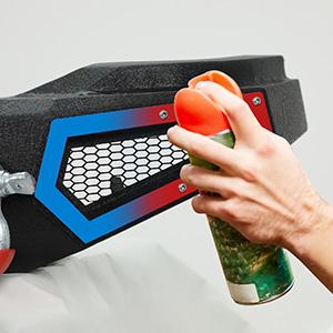 YITAMOTOR Rear Bumper Compatible for 2021-2023 Ford Bronco, Off Road Full Width Bumper w/LED Lights & D-Rings & Detachable Decor