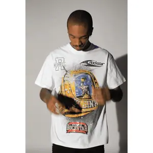 Champ White Graphic Rhinestone T-Shirt