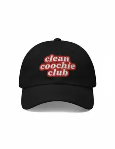 Clean Coochie Club Dad Hat – Salt.xo Official Merch (Black or Pink)