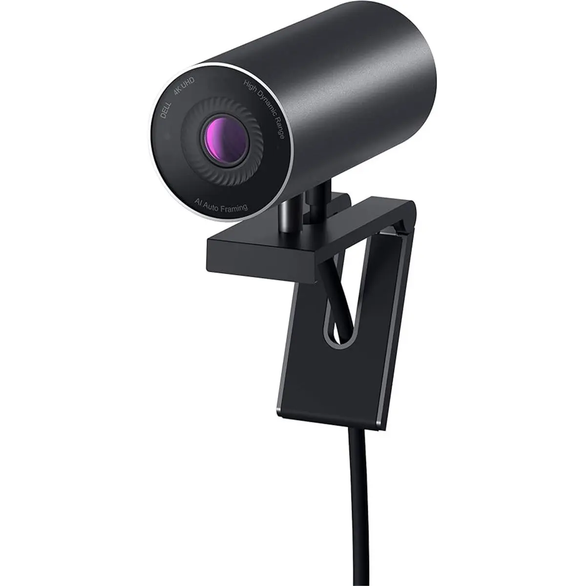 Dell UltraSharp WB7022-DDAO Webcam - Automatic AI Auto Frame, High-Resolution Image Signal Processing, USB External Computer Accessory for Computers & Office Use