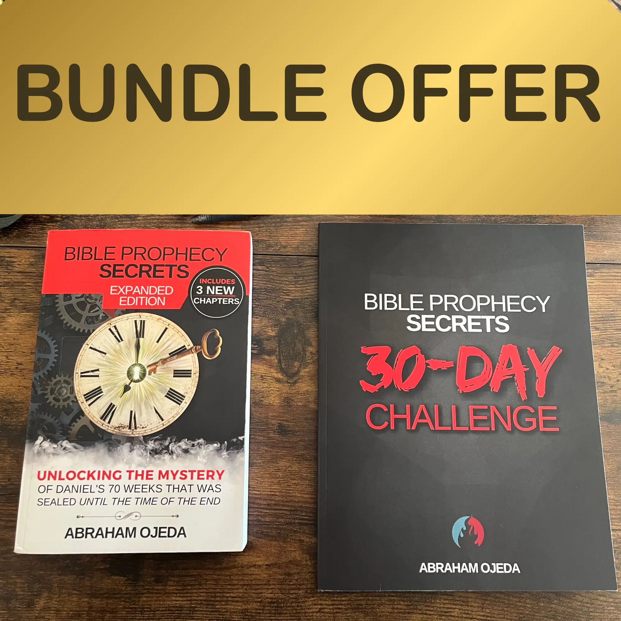 Bible Prophecy Secrets Bundle: Complete Guide to End Times | With 30-Day Guided Journal | Softcover
