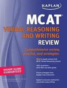 USED-Kaplan MCAT Verbal Reasoning and Writing Review by Kaplan (Paperback)