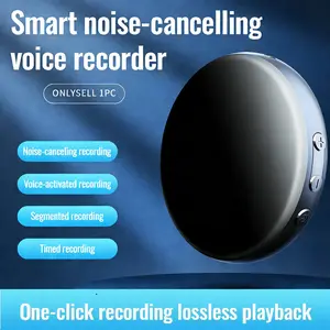 64GB Magnetic Digital Smart Voice Recorder + Voice Activated Recorder, Compact Audio Recorder, Audio Recording Device, Grabadora de Audio Digital Usb