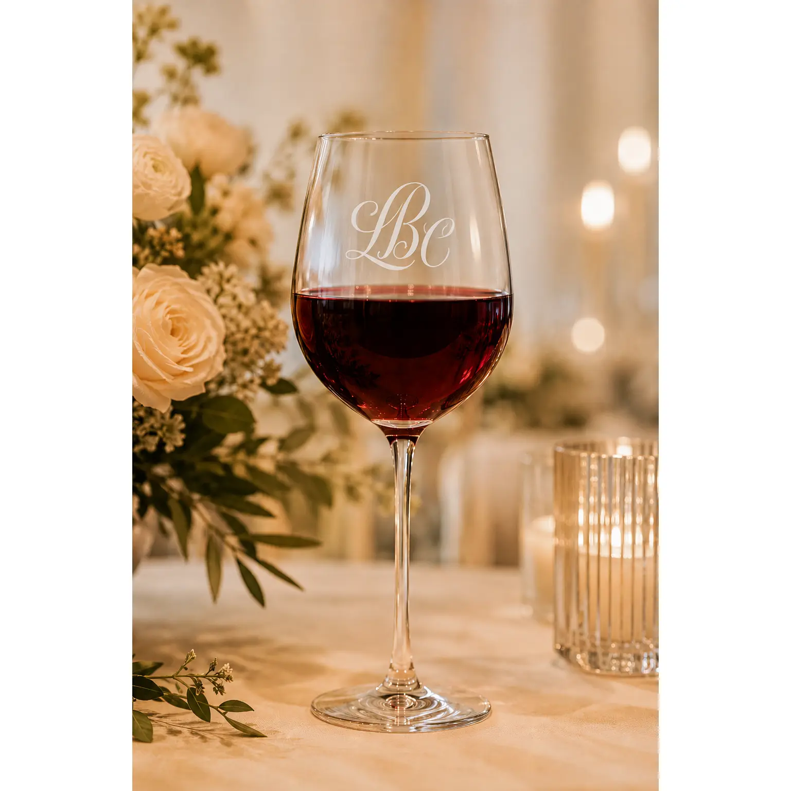 Personalized 19oz Wine Glass