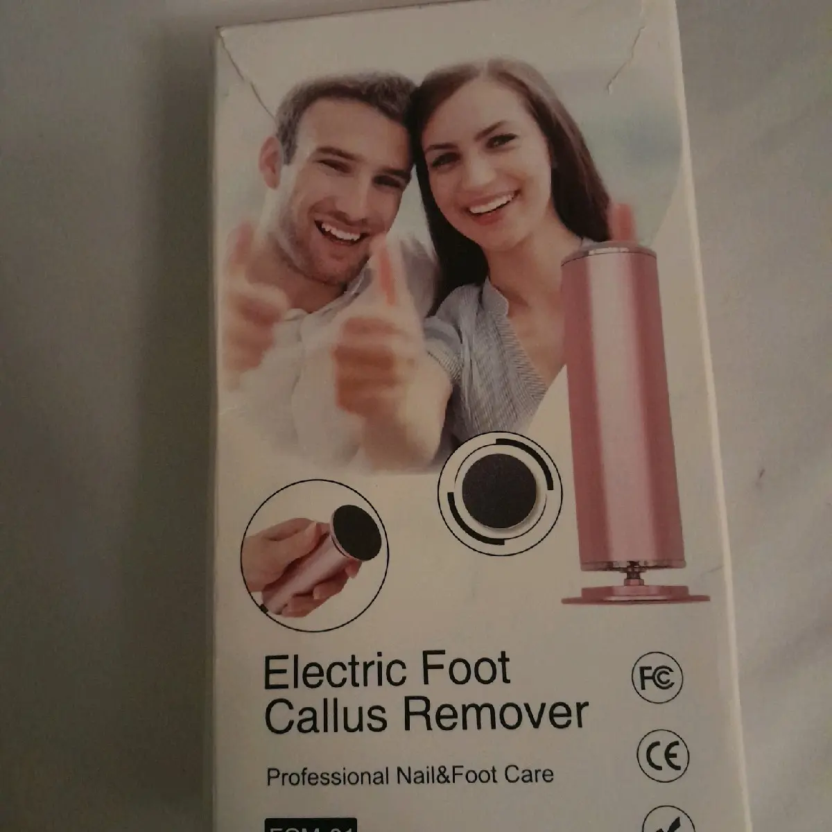 Hayz Bao Electric Foot File for Smooth and Soft Feet