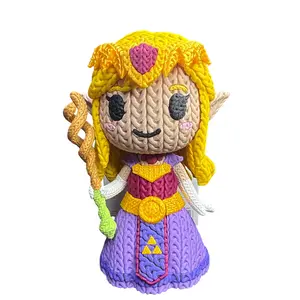 Princess Zelda Knitted - Inspired 3D Printed Collectible