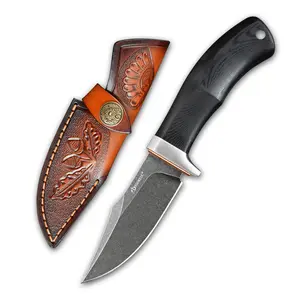 SDOKEDC DC53 Steel Kitchen Knife with Safe Storage Cover, Portable Daily Cutting Tool for Cooking & Food Prep