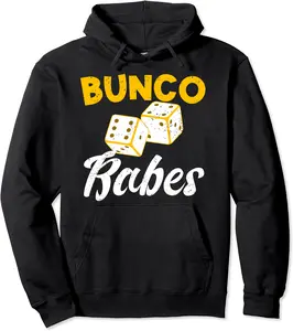 Funny Bunco Babes Friends Sisters Best Roll Dice Game Pullover Hoodie - 83B09G3J8G1N