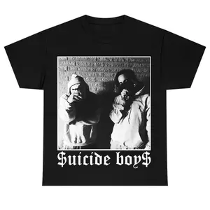 $uicideboy$ Rap Duo Hoodie Casual Graphic Pullover YG070503, Shortsleeve, Cotton
