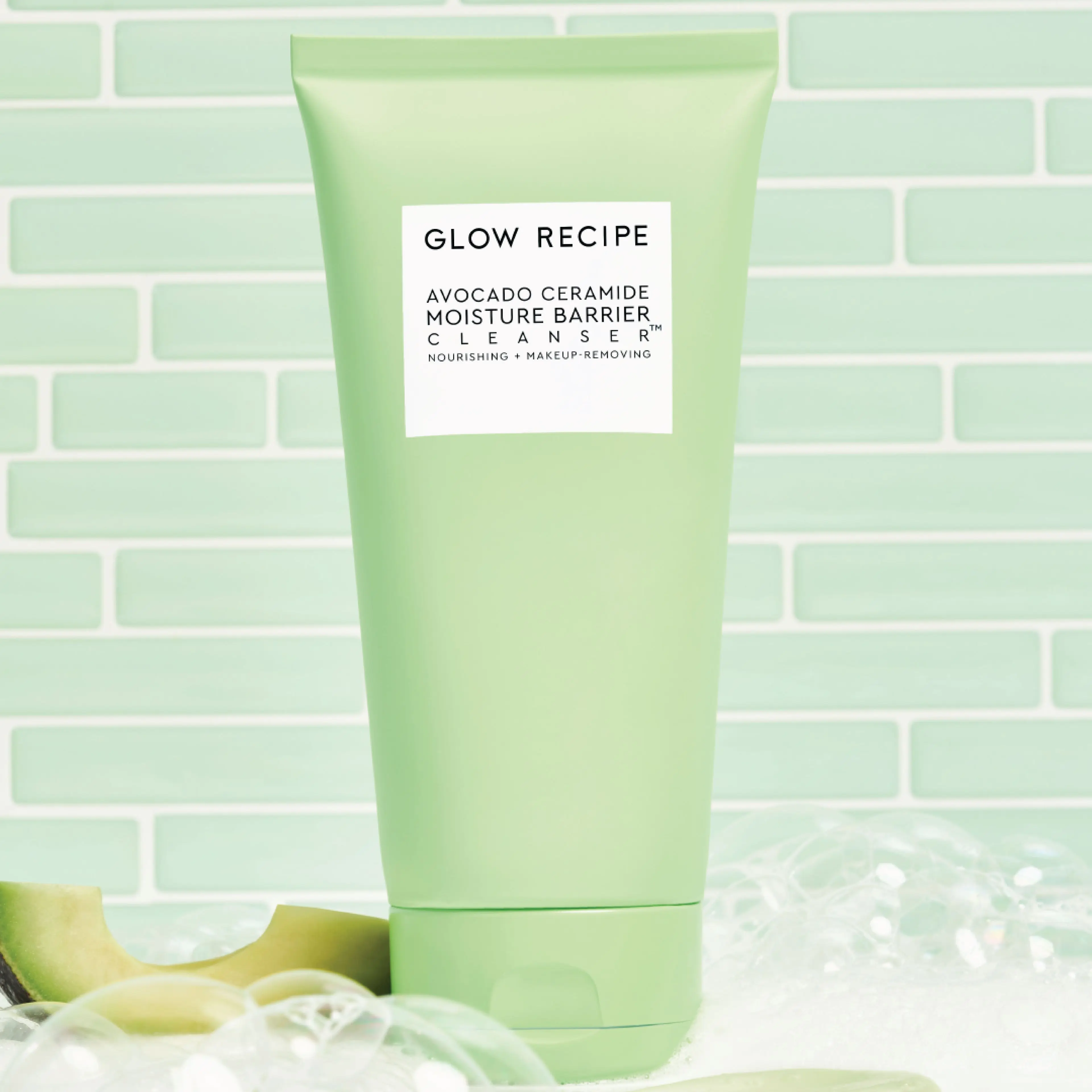 Glow Recipe Avocado Ceramide Moisture Barrier Fruit Facial Cleanser - Vegan, Cruelty-Free, Gentle Cleansing with Avocado Oil, Hydrating, Moisturizing, for Adults, All Skin Types, 150ml (Colloidal Oatmeal, Hyaluronic Acid Boost)