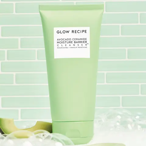 Glow Recipe Avocado Ceramide Moisture Barrier Fruit Facial Cleanser - Vegan, Cruelty-Free, Gentle Cleansing with Avocado Oil, Hydrating, Moisturizing, for Adults, All Skin Types, 150ml (Colloidal Oatmeal, Hyaluronic Acid Boost)