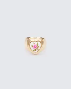 Orlith Gold Porcelain Ring