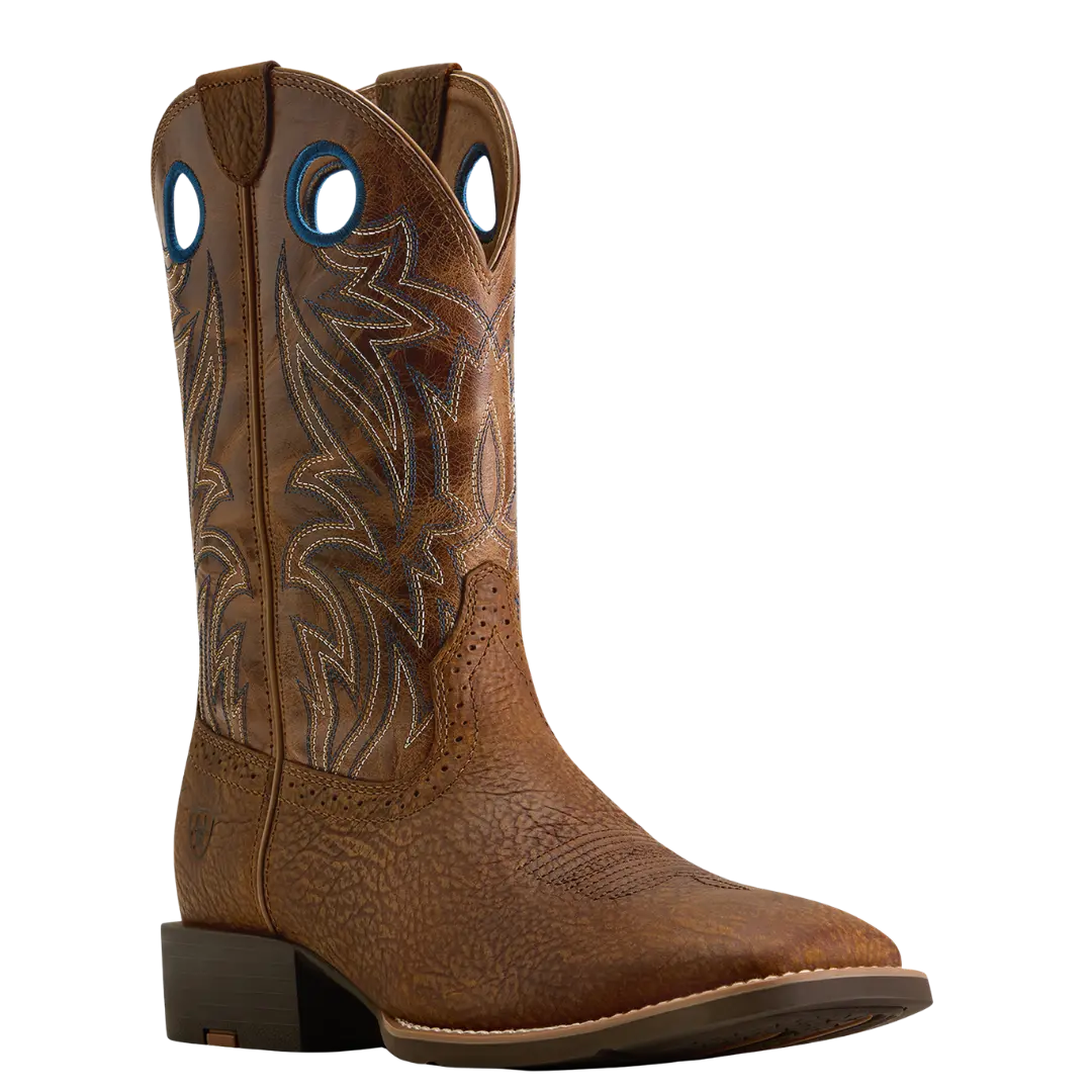 Ariat Men's Sport Sidebet Toasted Grain Cowboy Boot 10080413