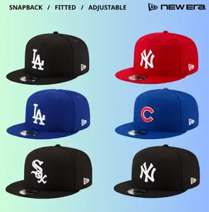 New Era MLB NY Yankees Dodgers Baseball Hat, 59FIFTY Fitted Snapback Cap, Unisex Streetwear Fashion Viral 2026