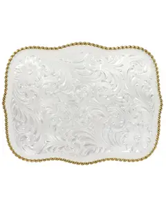 Montana Silversmiths Women's Women'S  Scalloped Silver Engraved - 860