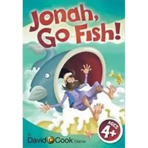 David C. Cook  Gm Jonah Go Fish Jumbo Card Game