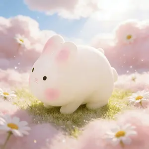 Sunshine Color Changing Bunny Toy - Retractable Squeezable Fun Gift for Halloween/Christmas/Easter/Birthday | Classroom rewards, suitable for gifts from parents to their children