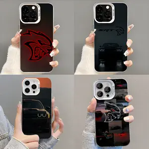 Car Dodge Challenger S-SRT Phone Case  Phone Case For iPhone 17 14 16 15 11 12 13 Pro Max Mini Plus Shockproof Cover