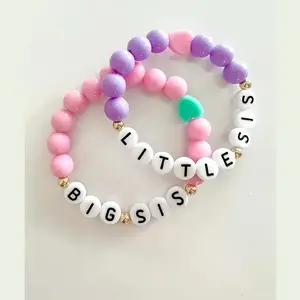 Big + Little Sis Bracelet Set XO Bria - Product Information Provided