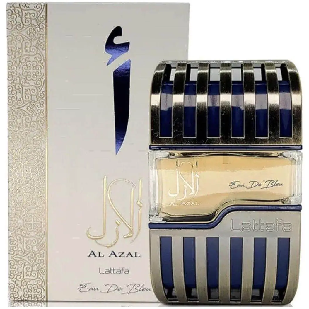 Lattafa Al Azal Unisex Eau de Parfum (EDP) - Aromatic Woody Spicy Oudh Oriental Fragrance, Oud Unisex Fragrance, 3.4 fl oz, New in Box, Aromatic Woody Fragrance