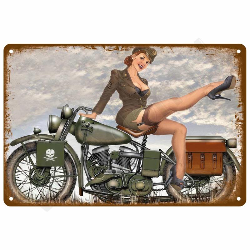 8x12inch  Vintage Room Decoration Home Decor Items Tin Signs Aesthetic Men Bedroom Metal Signs Retro Metal Plate Posters Wall Art Mural