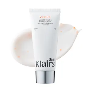 [Dear Klairs Official] Vitamin Toning Barrier Cream 60g | Brightening Moisturizer, Skin Barrier Repair, Panthenol, Niacinamide, Centella-Derived PDRN, Vitamin C, Vitamin E, Hyaluronic Acids, Ceramide