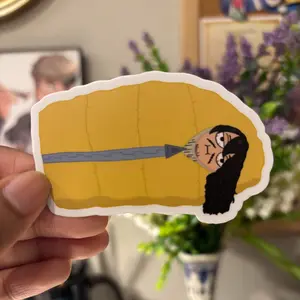 Sleepy Aizawa MHA Vinyl Sticker, Anime Laptop Decal