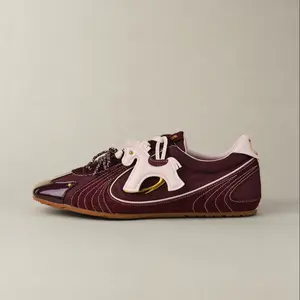 OLD ORDER Brunch Women’s Casual Sneakers, Mane Red Retro Low-Top Flat Sole Fashion Shoes, Year of the Horse Limited Edition Everyday Sneakers