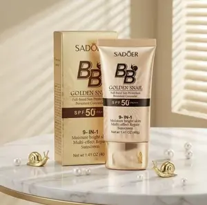 High-coverage waterproof snail BB cream - matte finish, long-lasting moisturizing and oil control, creates a natural makeup look, refreshing and non-greasy, perfect for makeup beginners, a great gift for Mother's Day, Christmas, and Valentine's Day.