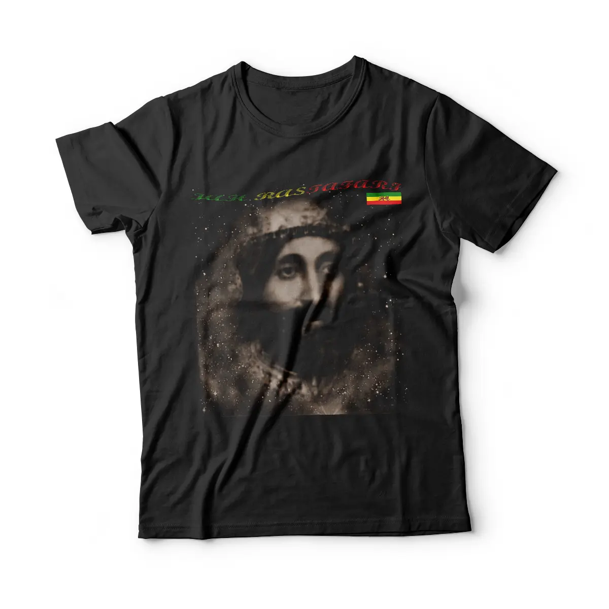 Ethiopia Flag,Jah Rastafari,King Selassie I,Ethiopia T-Shirt Breathable Graphic Tee Peak Design Sweatshirt Hoodie
