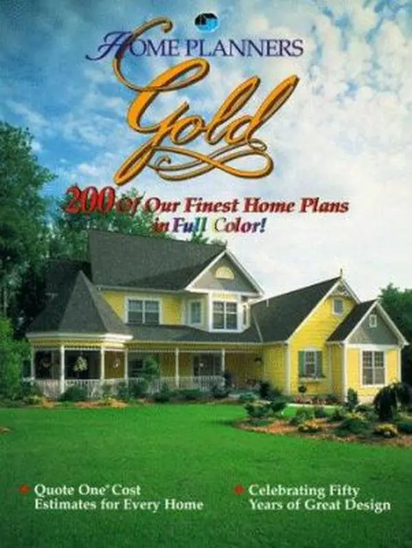USED-Home Planners Gold: 200 Of Our Finest Home Plans in Full Color! by Home Planners Inc (Paperback)