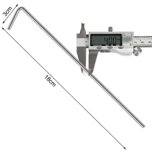 Camping Stakes, Heavy-Duty Tent Stakes, Outdoor Shelter Pegs, Multi-Purpose Ground Pegs, Camping & Hiking Gear