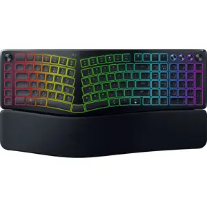 Razer Pro Type Ergo - Wireless Split Ergonomic RGB Gaming Keyboard - US Layout