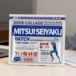 DRMITSUI Seiyaku FARINFRARED BonePainPatch Thermal Patches 6 Patches Bag for Bone Pain Relief & Muscle Recovery Balm Therapeutic Healing Therapy Healthcare Wellness Treatment