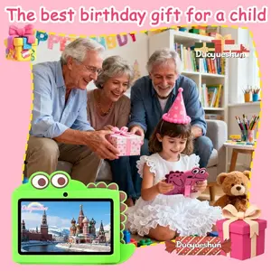 7-inch kids' tablet with parental controls, dual cameras, educational learning and games, 16GB storage, perfect gift for Christmas, Halloween, and birthdays