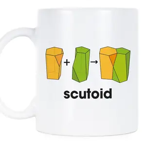 Scutoid Science Mug Geometric Mug, Meme Gift, Funny Mug, Gift For Friend