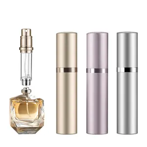 DIOHIO Travel Perfume Atomizer Bottle 3PCS,5ML Perfume Travel Refillable Bottle, Portable Mini Fragrance Container, Essential Oil Mister, Cosmetics Water Sprayer, Leakproof