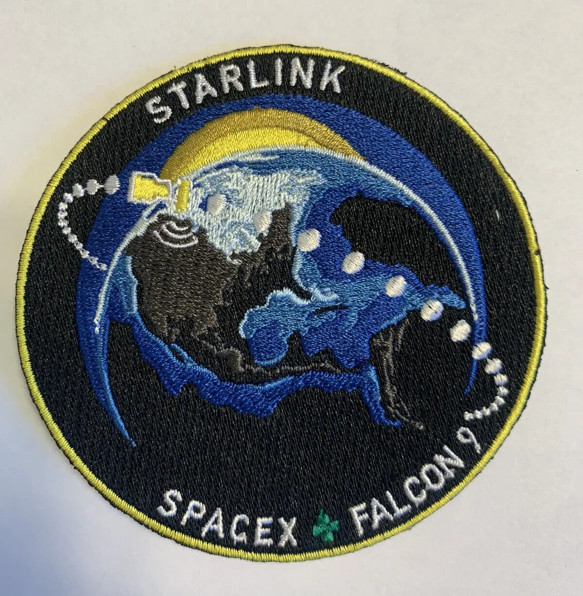Original SpaceX STARLINK Mission Patch NASA Falcon 9 3.5